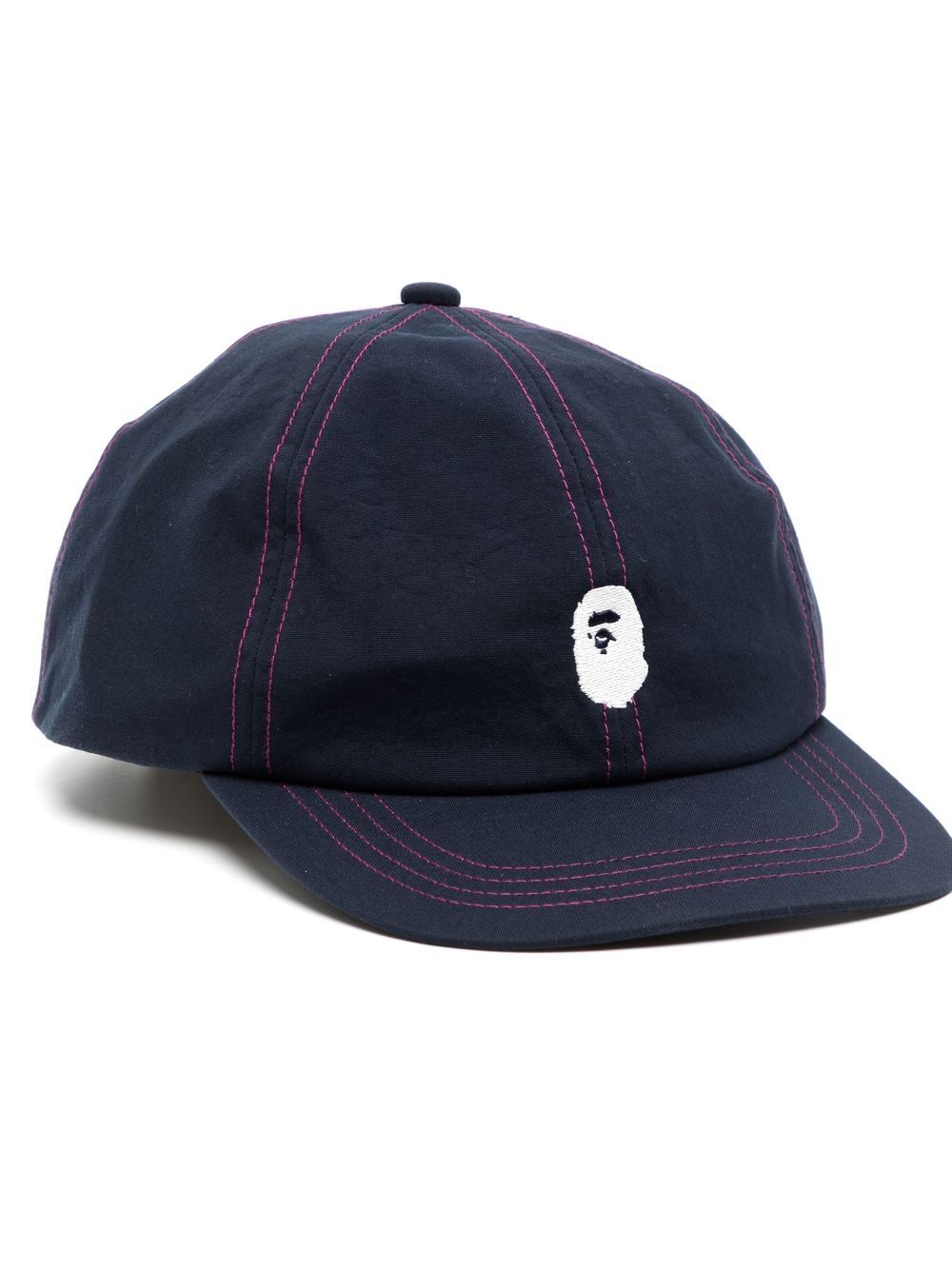 A BATHING APE® Pet met geborduurd logo - Blauw