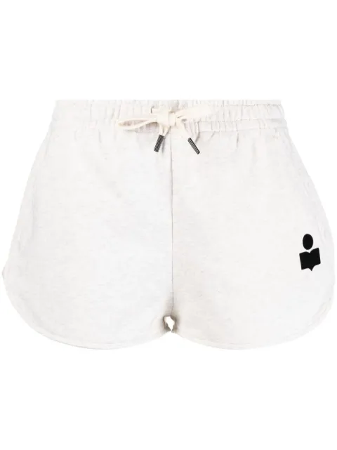 MARANT ÉTOILE Mifa logo-print track shorts