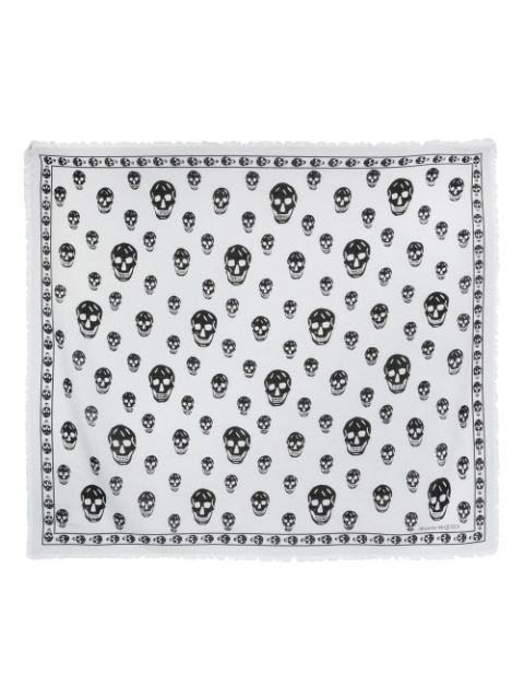 Alexander McQueen skull-print scarf Women