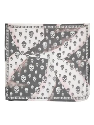 Alexander mcqueen clearance skull silk scarf