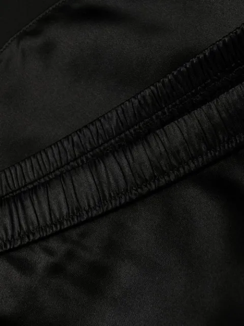 Maison Close Rendez-Vous silk mini shorts