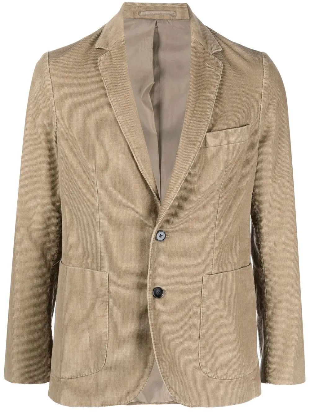 

Officine Generale single-breasted corduroy blazer - Neutrals