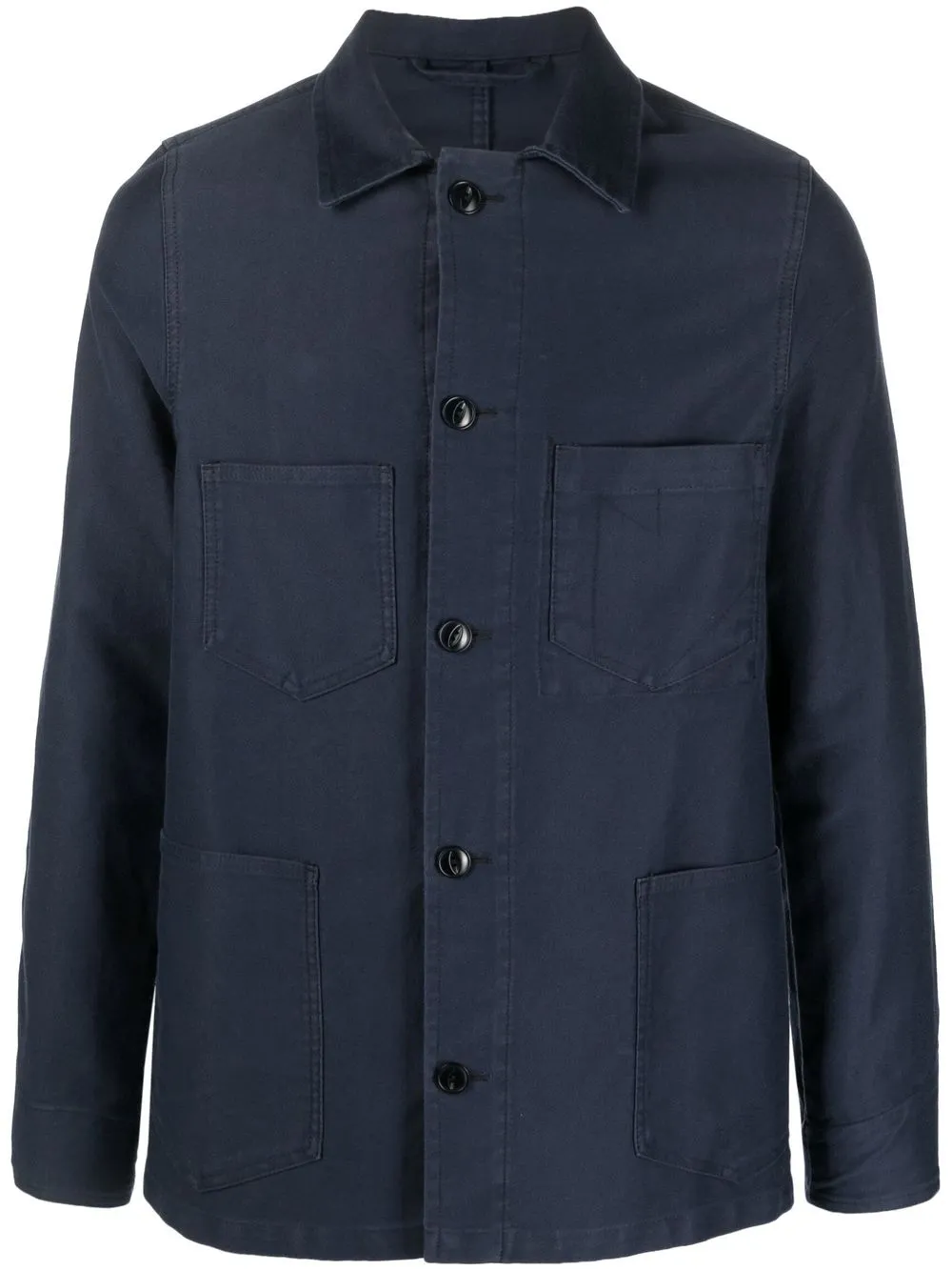 

Officine Generale buttoned-up shirt jacket - Blue