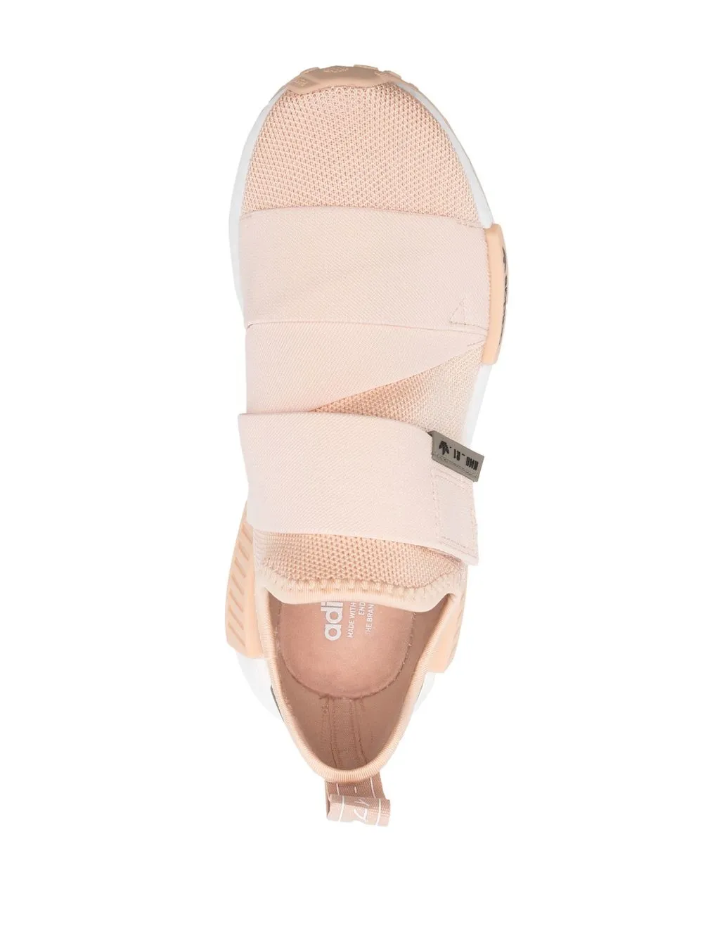 Adidas Originals Touch-strap Low-top Sneakers In Neutrals
