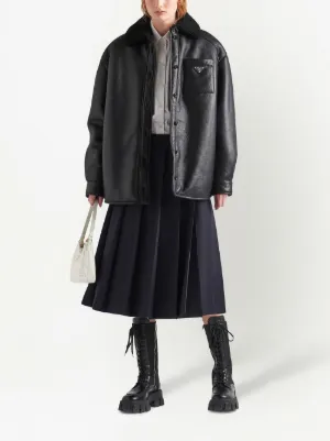 Prada（プラダ）ウィメンズ ムートンジャケット - FARFETCH