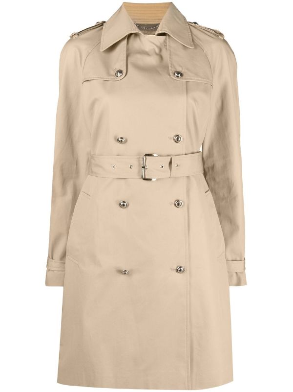 Cotton Belted Trench Coat  Michael Kors