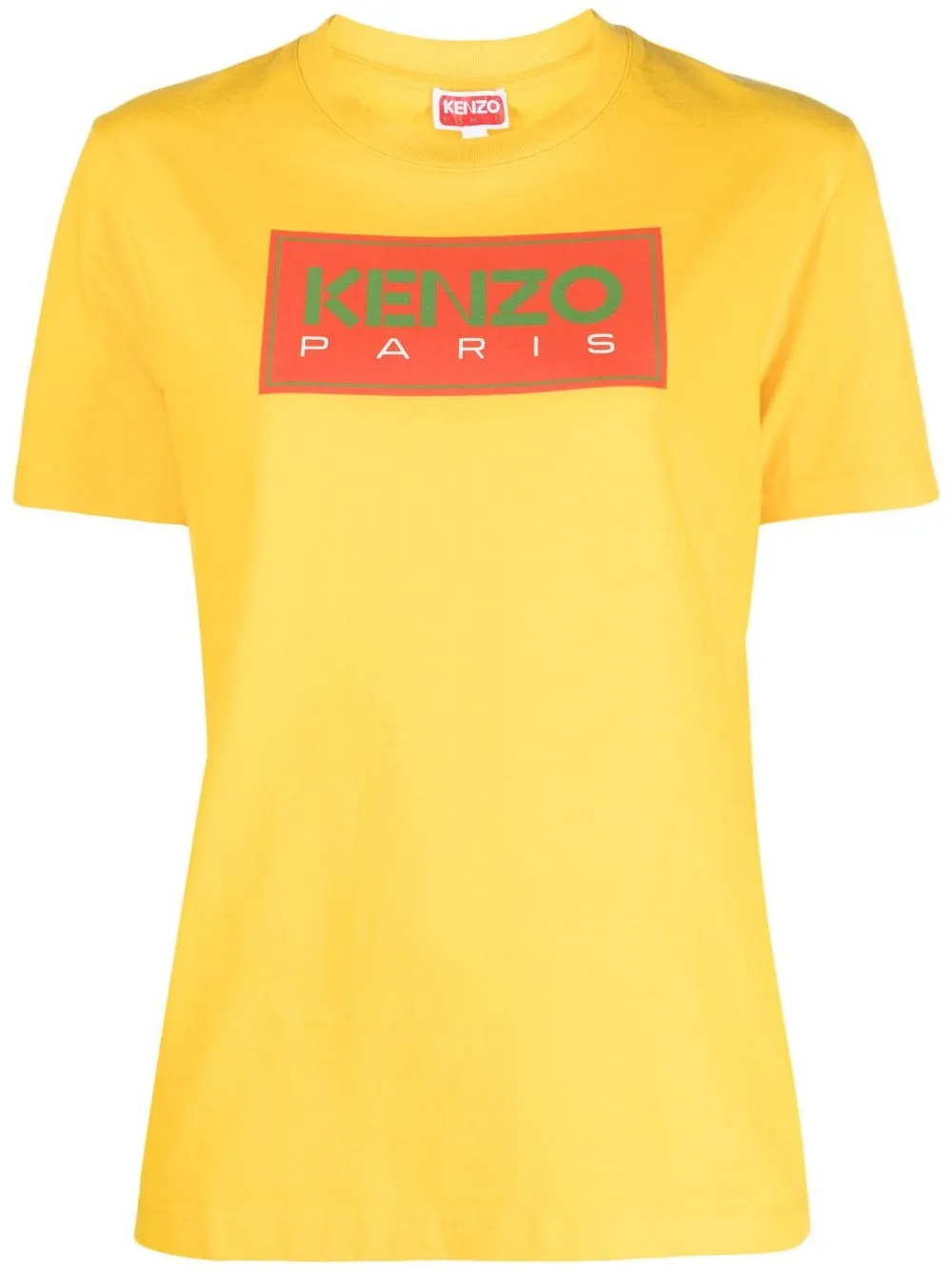 

Kenzo logo-print cotton T-shirt - Yellow