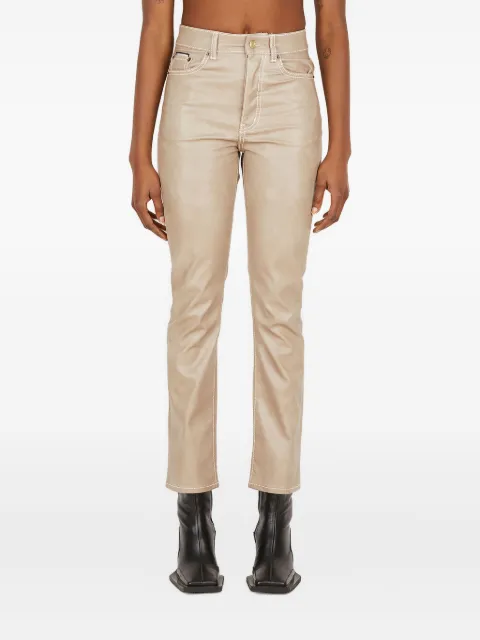 EYTYS Pantaloni crop con finitura lucida