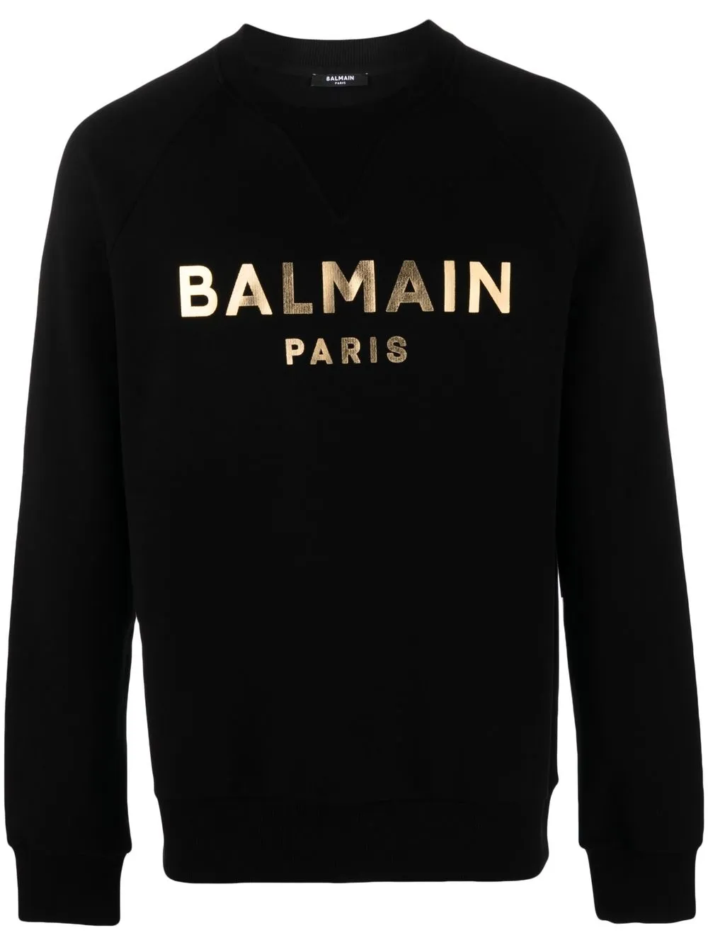 

Balmain logo-print crew-neck sweatshirt - Black