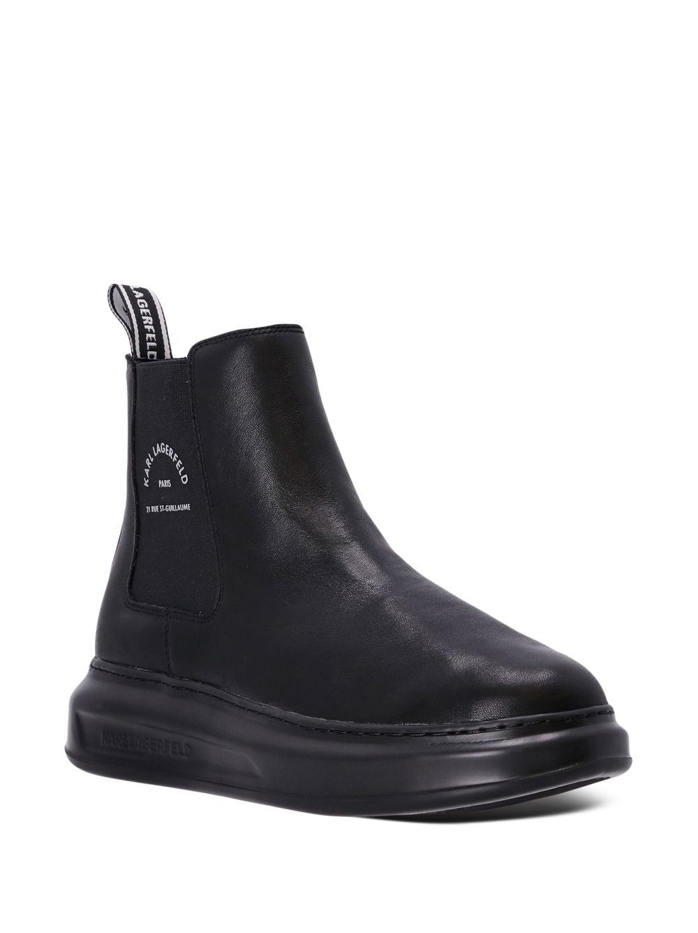 Image 2 of Karl Lagerfeld Kapri leather ankle boots