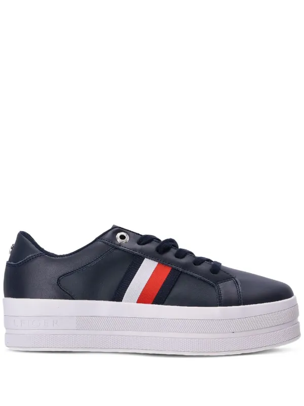 Tommy Hilfiger Zapatillas a Rayas Con Cordones - Farfetch