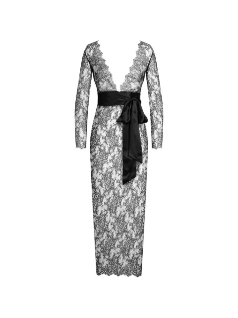 Maison Close Rendez-Vous floral-lace nightdress