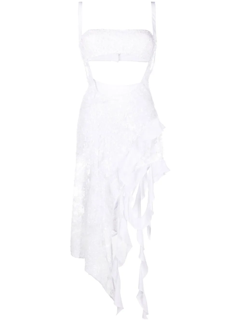 

The Attico vestido Nora - Blanco