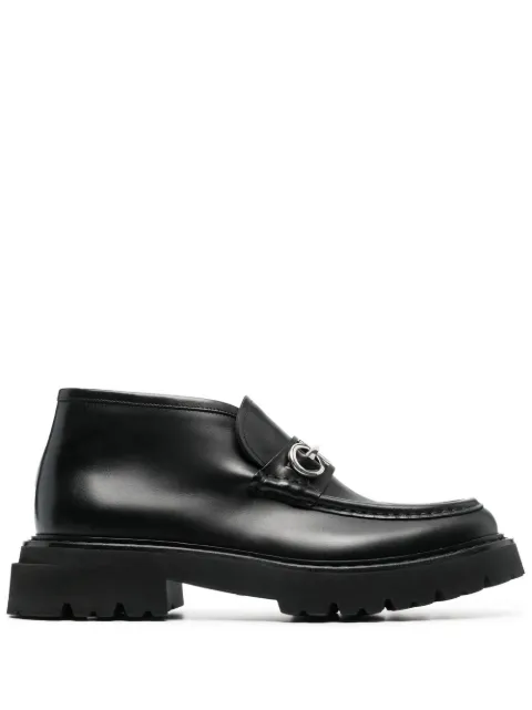 Ferragamo Bota cano curto Wallabee