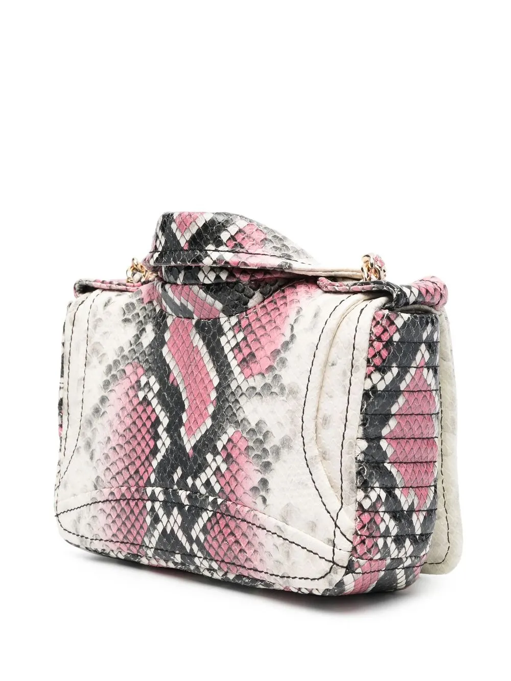 Moschino Leather Jacket Crossbody Bag In Pink ModeSens
