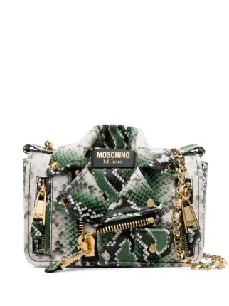 Moschino Bolsa Crossbody En Forma De Chamarra Farfetch