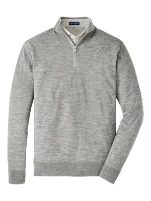 Peter Millar ハーフジップ リブセーター | パープル | FARFETCH JP