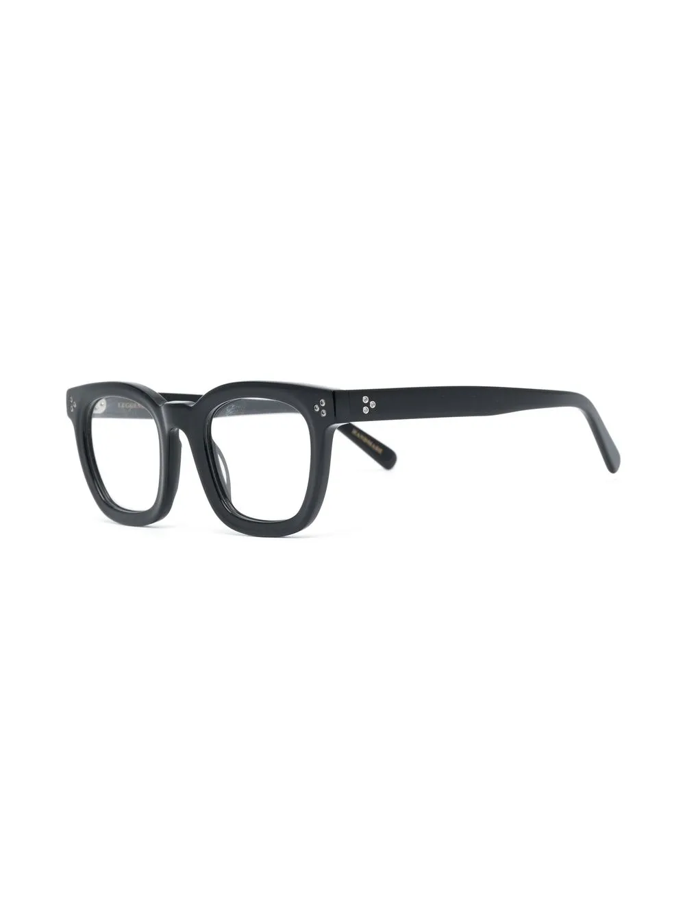 

Epos rectangle-frame glasses - Black