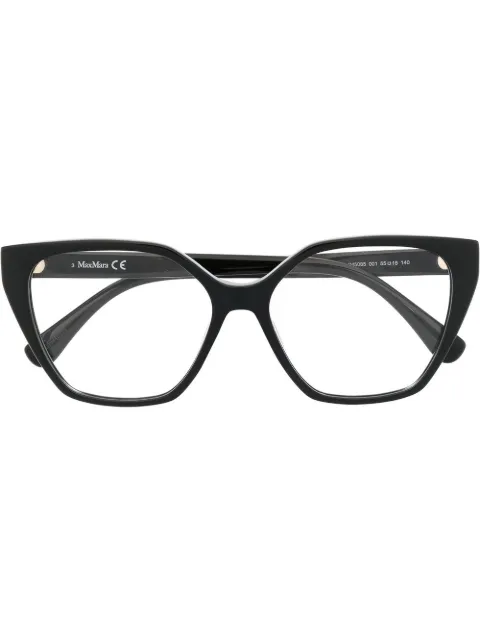 Max Mara Eyewear logo-arm detail glasses