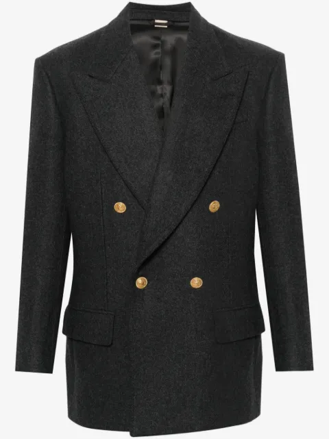 Gucci wool-cashmere double-breasted jacket