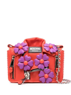 Moschino Floral Jacket Design Shoulder Bag Farfetch