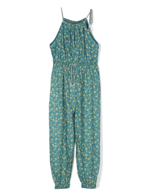 ZIMMERMANN Kids jumpsuit con estampado floral