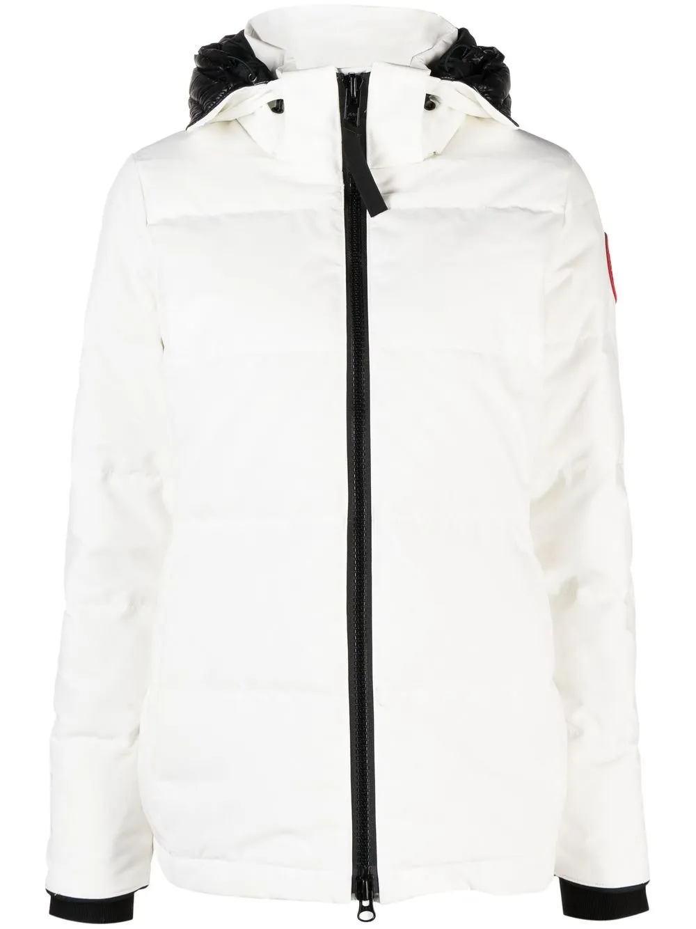 

Canada Goose hooded padded coat - White