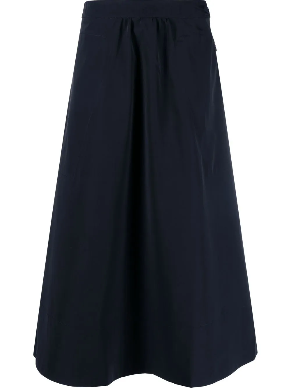 

Ecoalf high-waisted A-line skirt - Blue