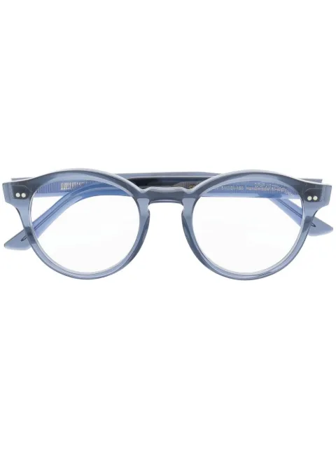 Cutler & Gross gradient-effect round-frame glasses