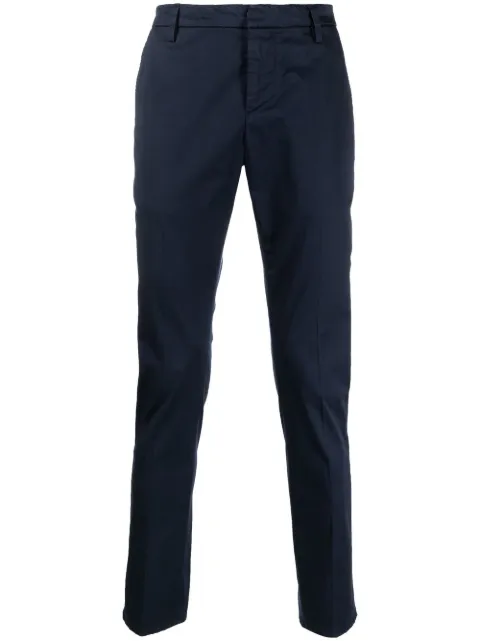 DONDUP cropped slim-fit chinos
