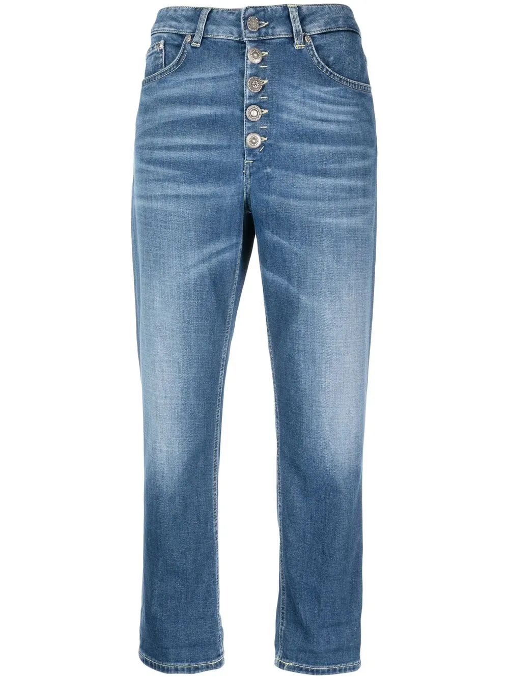 

DONDUP high-rise cropped jeans - Blue