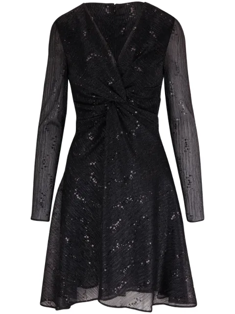 Talbot Runhof vestido bordado con lentejuelas