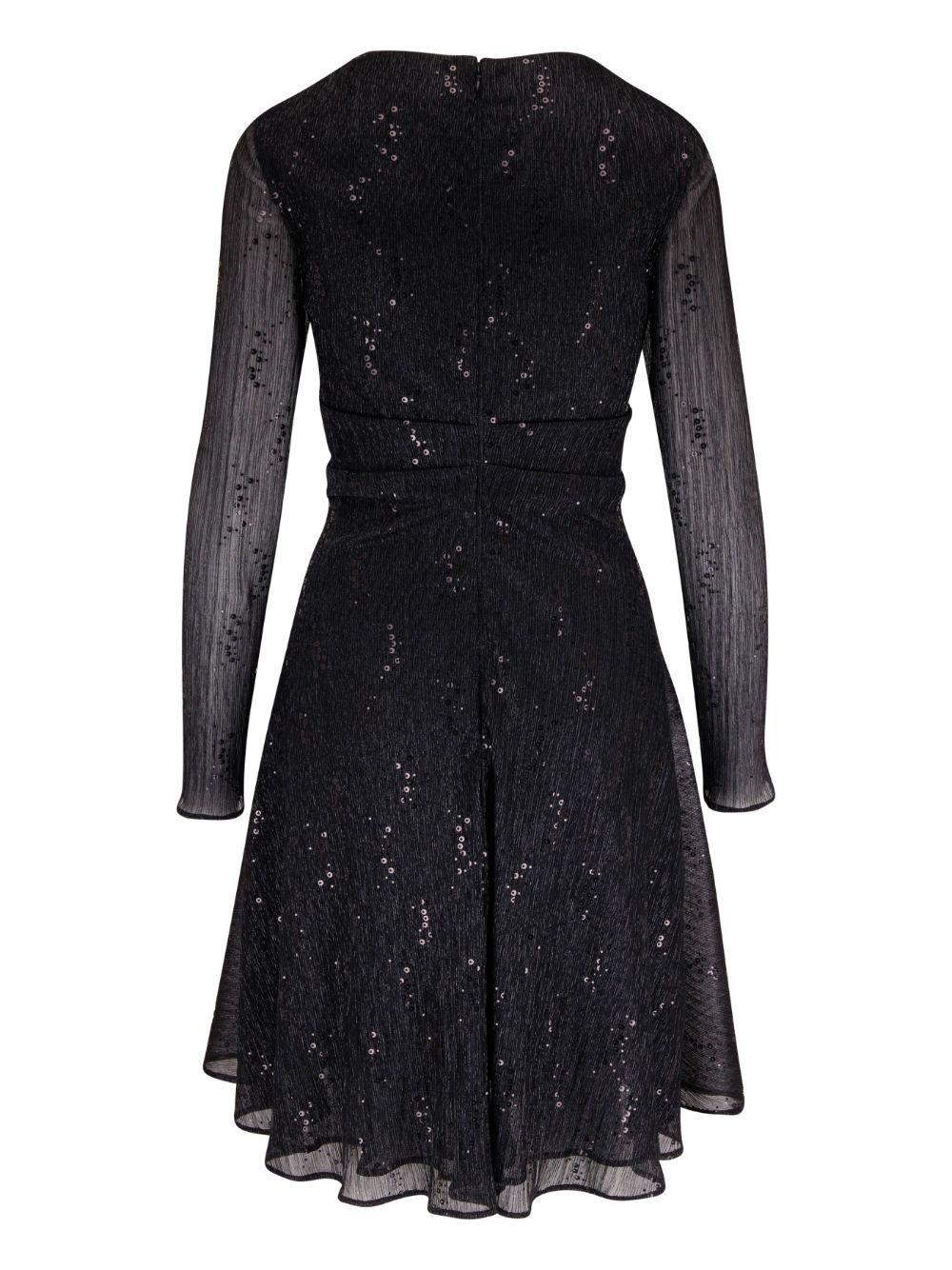 Shop Talbot Runhof Sequin-embellished Dress In Black
