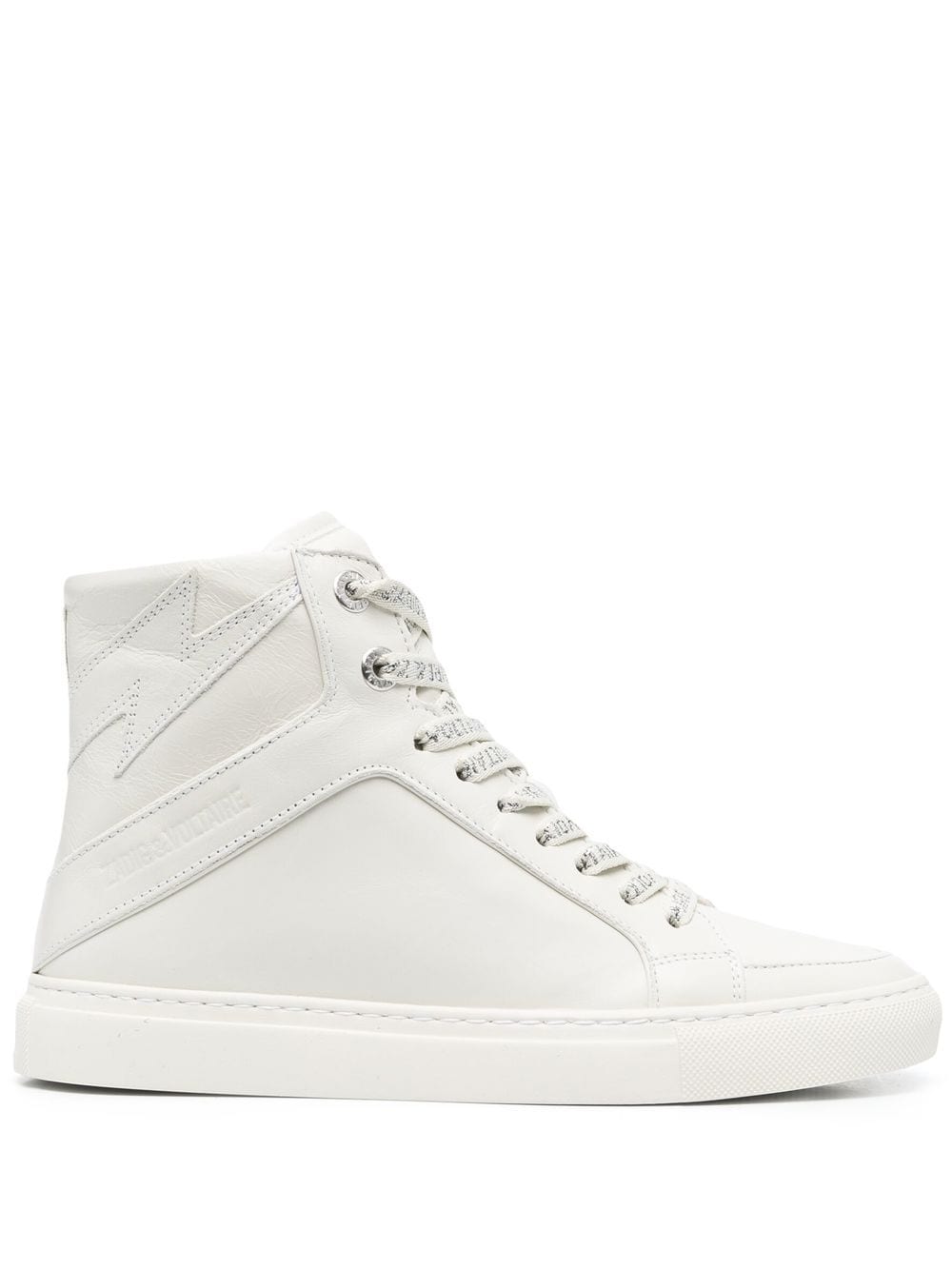 ZADIG & VOLTAIRE HIGH FLASH LEATHER trainers