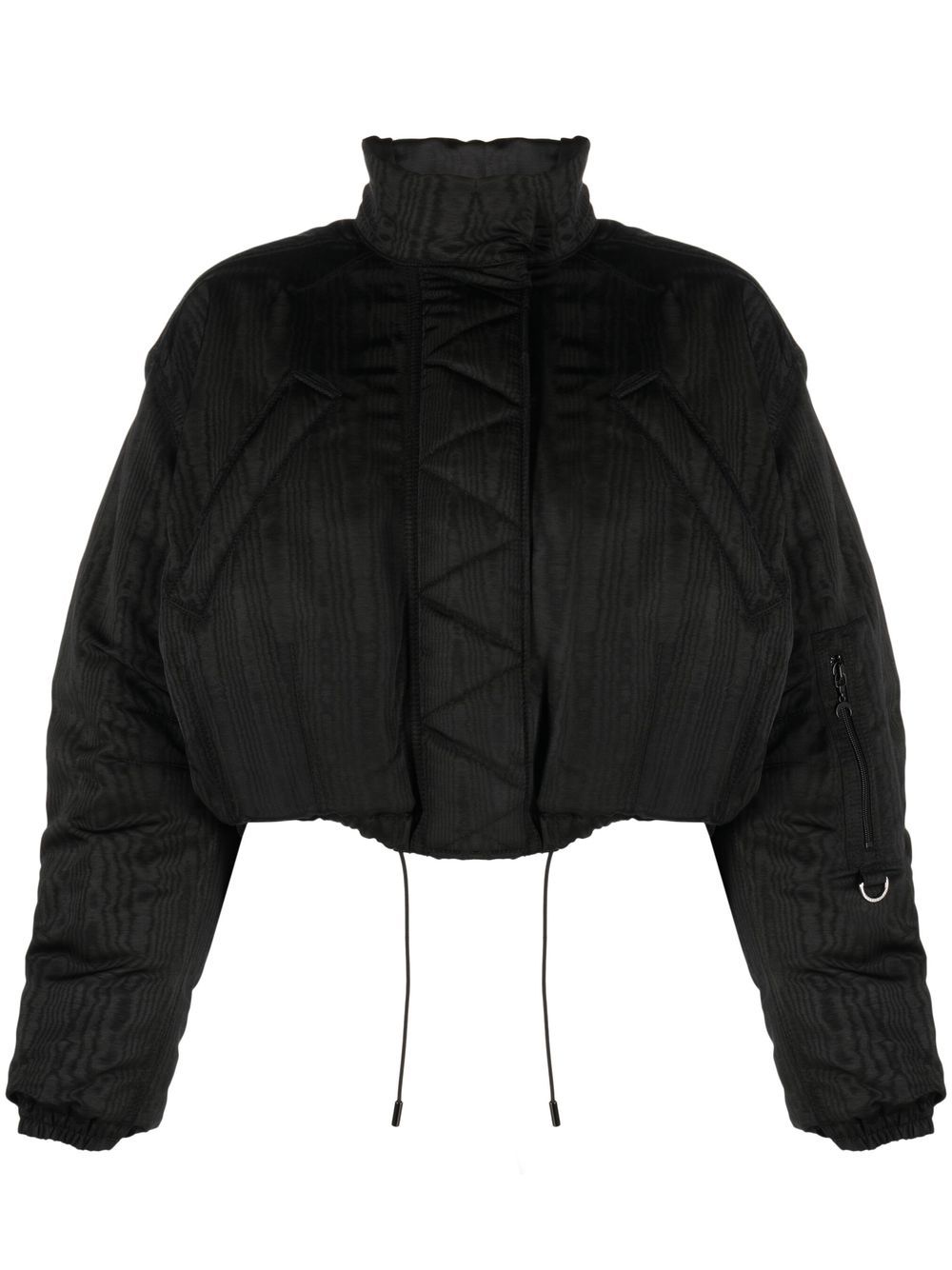 cropped puffer jacket