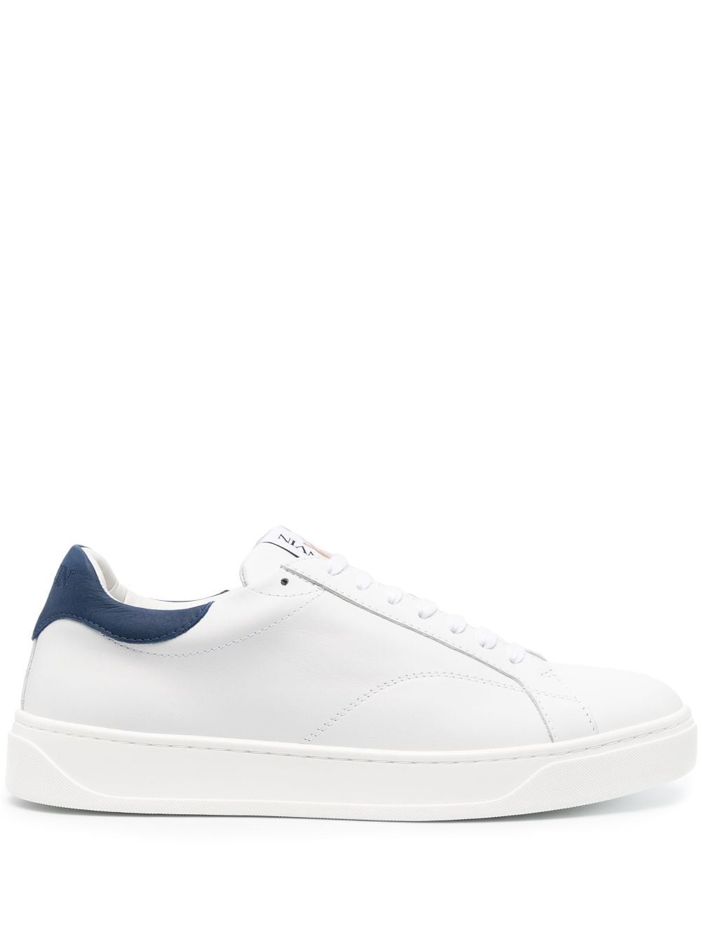 LANVIN DDB0 LOW-TOP LEATHER SNEAKERS