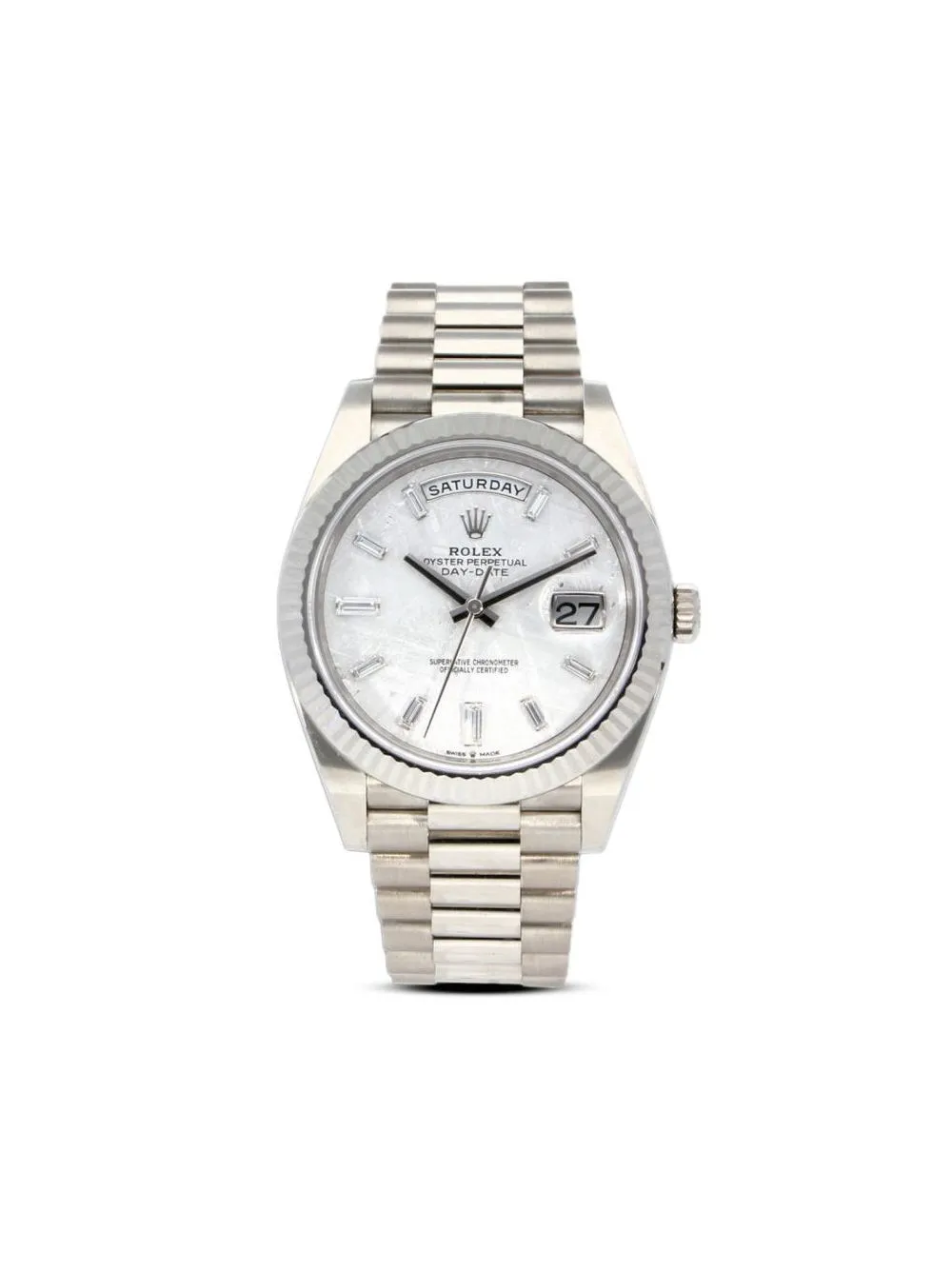 

Rolex 2021 pre-owned Day-Date 40mm - White