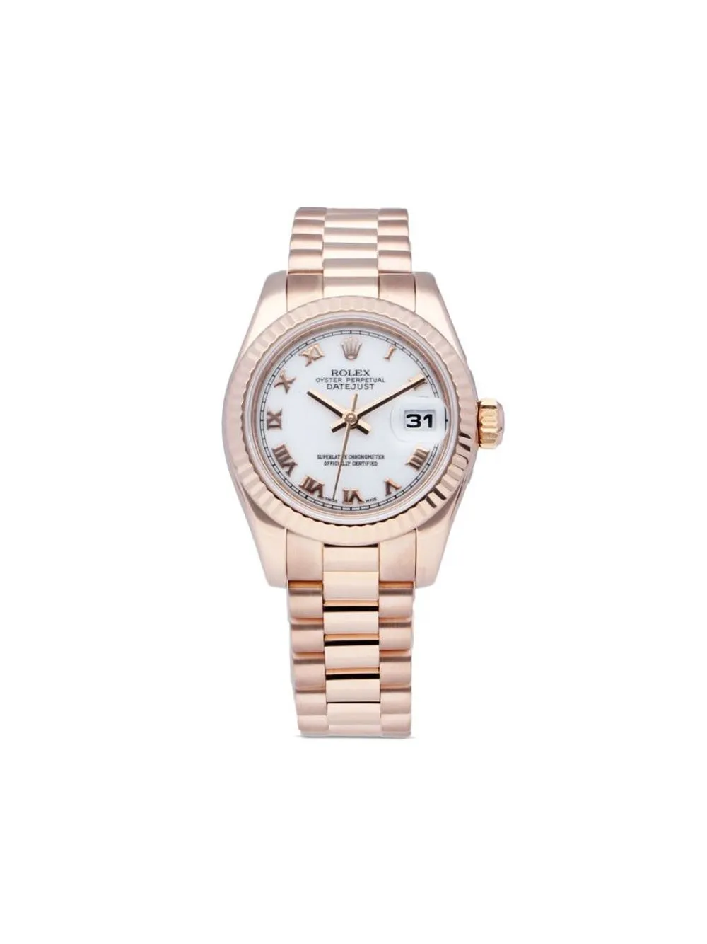 

Rolex 2010 pre-owned Datejust 26mm - White