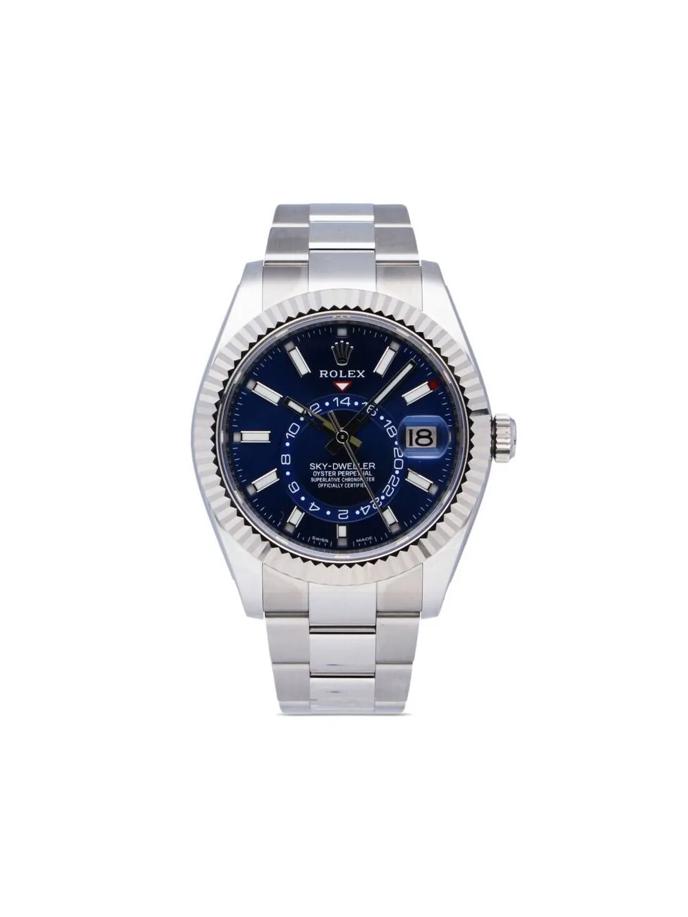 

Rolex 2019 pre-owned Sky-Dweller 40mm - Blue