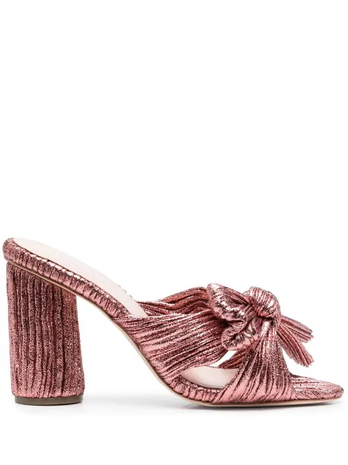 Sandales Penny 100 mm à détail de nœud - Loeffler Randall - Modalova