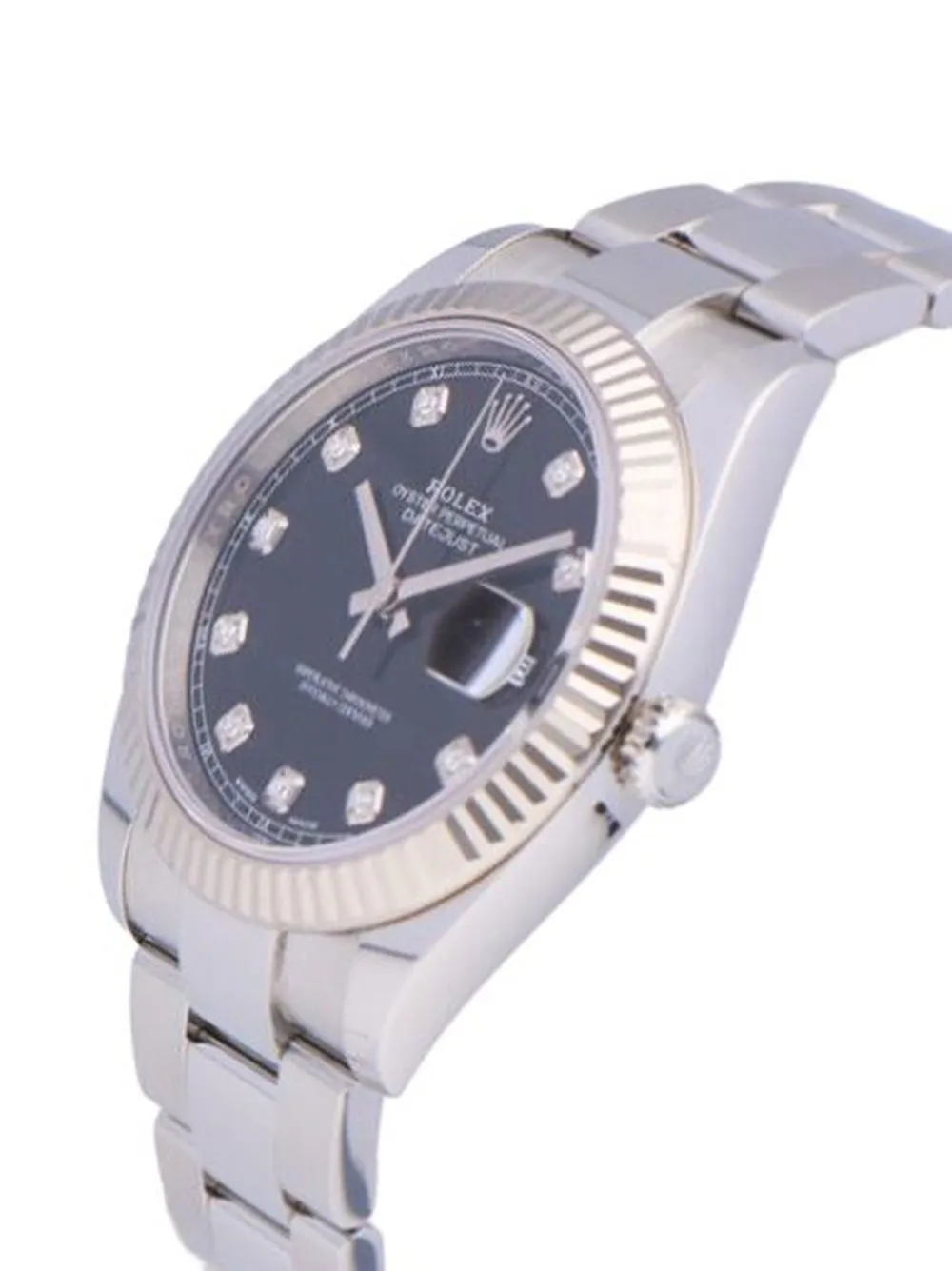 Rolex 2018 pre-owned Datejust horloge - Zwart