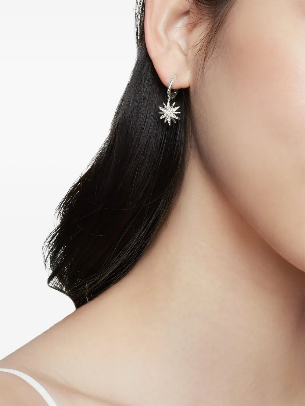 David Yurman Starburst diamantörhängen (25 mm) | Image 2
