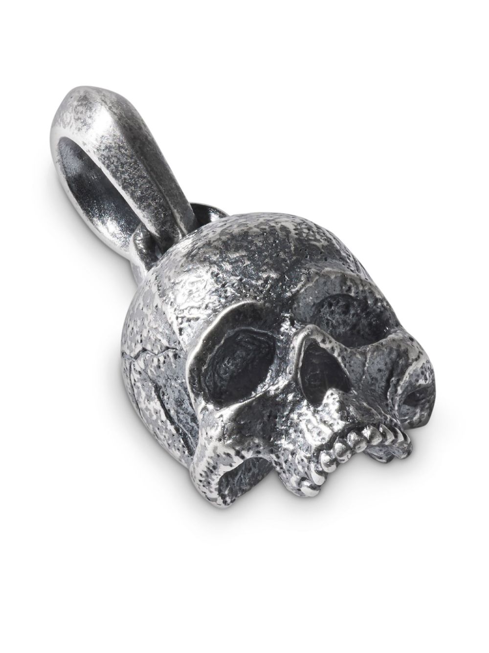 David Yurman sterling silver Memento Mori Skull amulet (16mm)