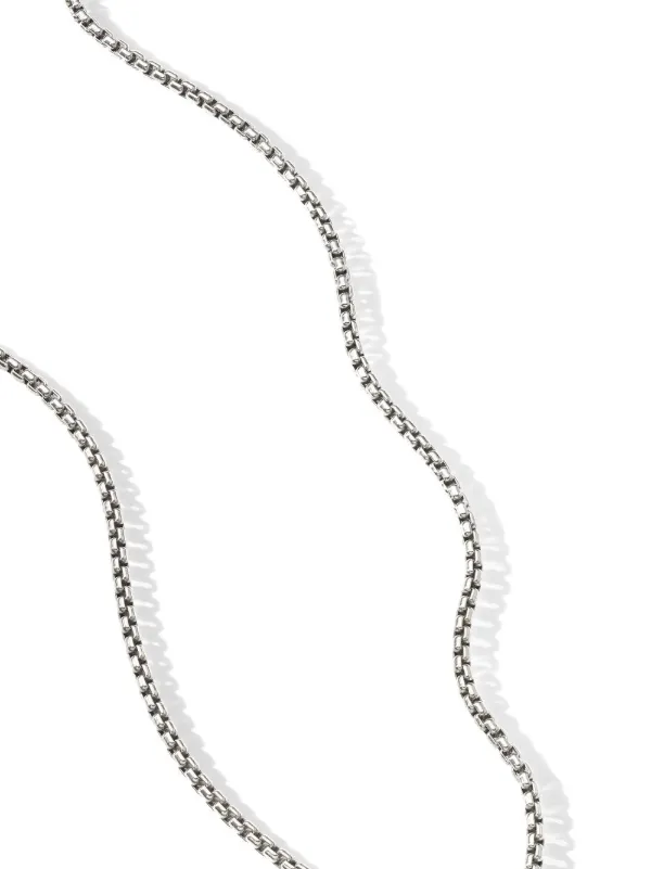 David Yurman ボックスチェーン ネックレス 14Kイエローゴールド 