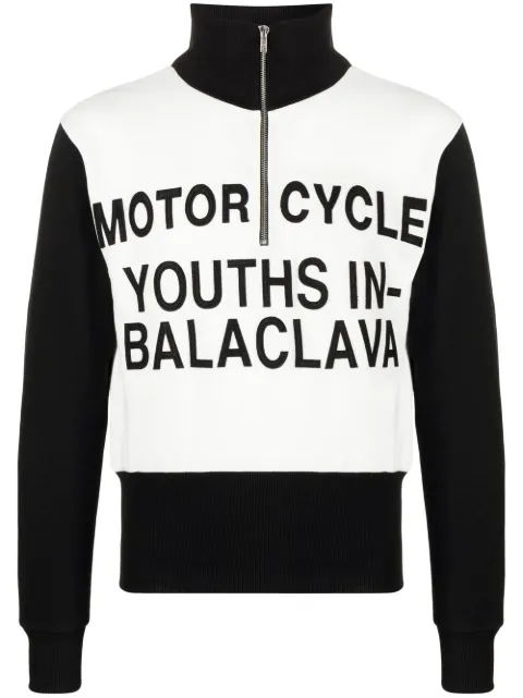 Youths In Balaclava Motor Cycle knit jumper