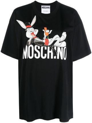 Moschino Bugs Bunny Print T-shirt - Farfetch