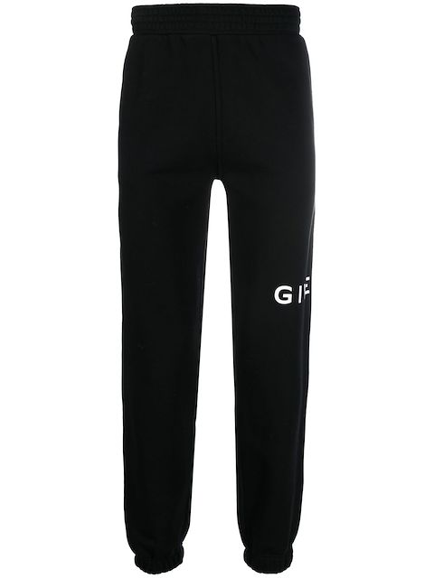 Givenchy cotton logo-print track-pants