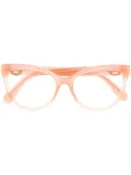 Moncler Eyewear cat-eye frame glasses - Pink