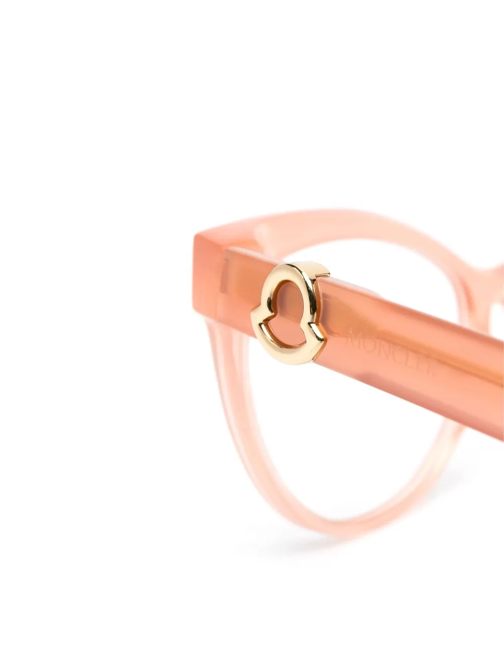  Moncler Eyewear Cat-eye Frame Glasses - Pink 