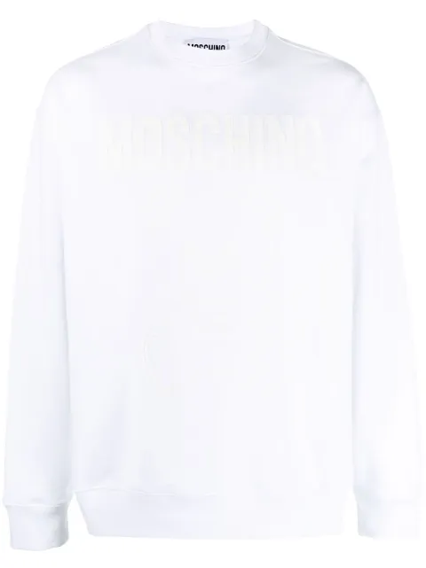 Moschino Sweatshirt mit Logo-Print